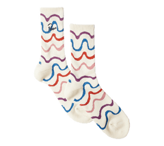 by Parra Wave Crew Socks