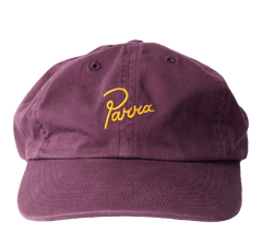 by Parra Script Logo 6 Panel Hat