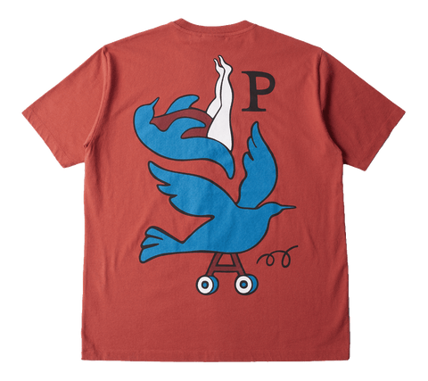 by Parra Wheeled Bird T-Shirt