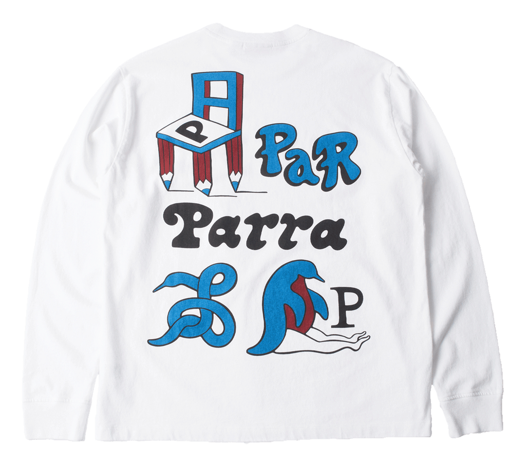 by Parra Chair Pencil L/S T-Shirt