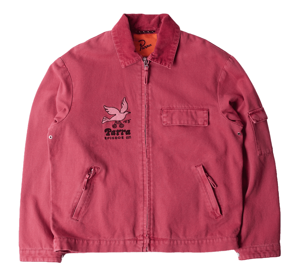 by Parra Twilled Bird Wheel Jacket