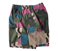 by Parra Distorted Camo Shorts