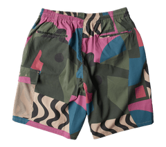 by Parra Distorted Camo Shorts