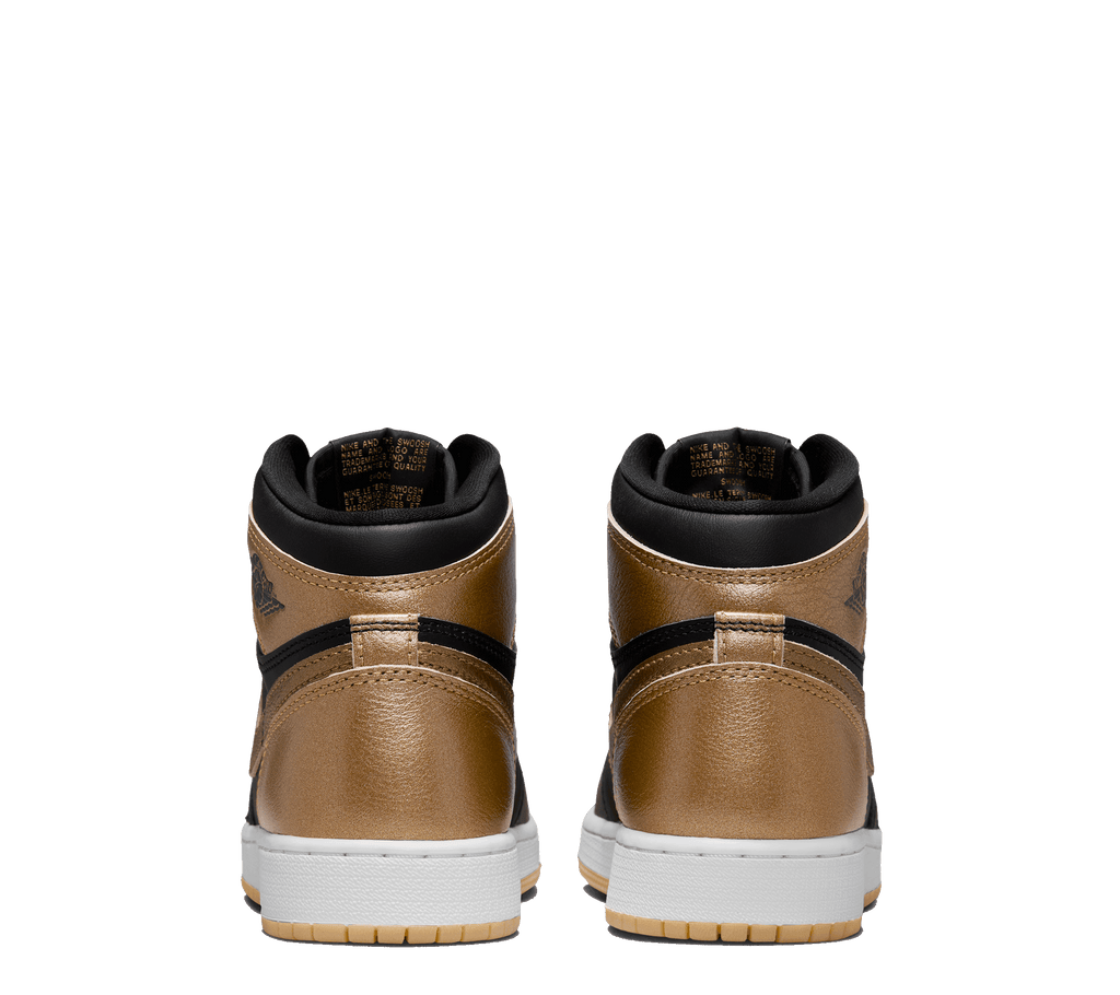 Air Jordan 1 Retro High OG Black Gold Grade School USG STORE