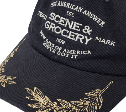 Scene x Grocery "Peace Embroidery" Cap