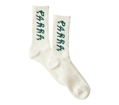 by Parra Shocker Logo Crew Socks