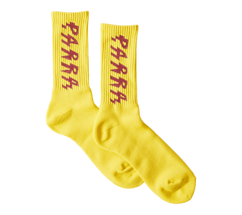 by Parra Shocker Logo Crew Socks