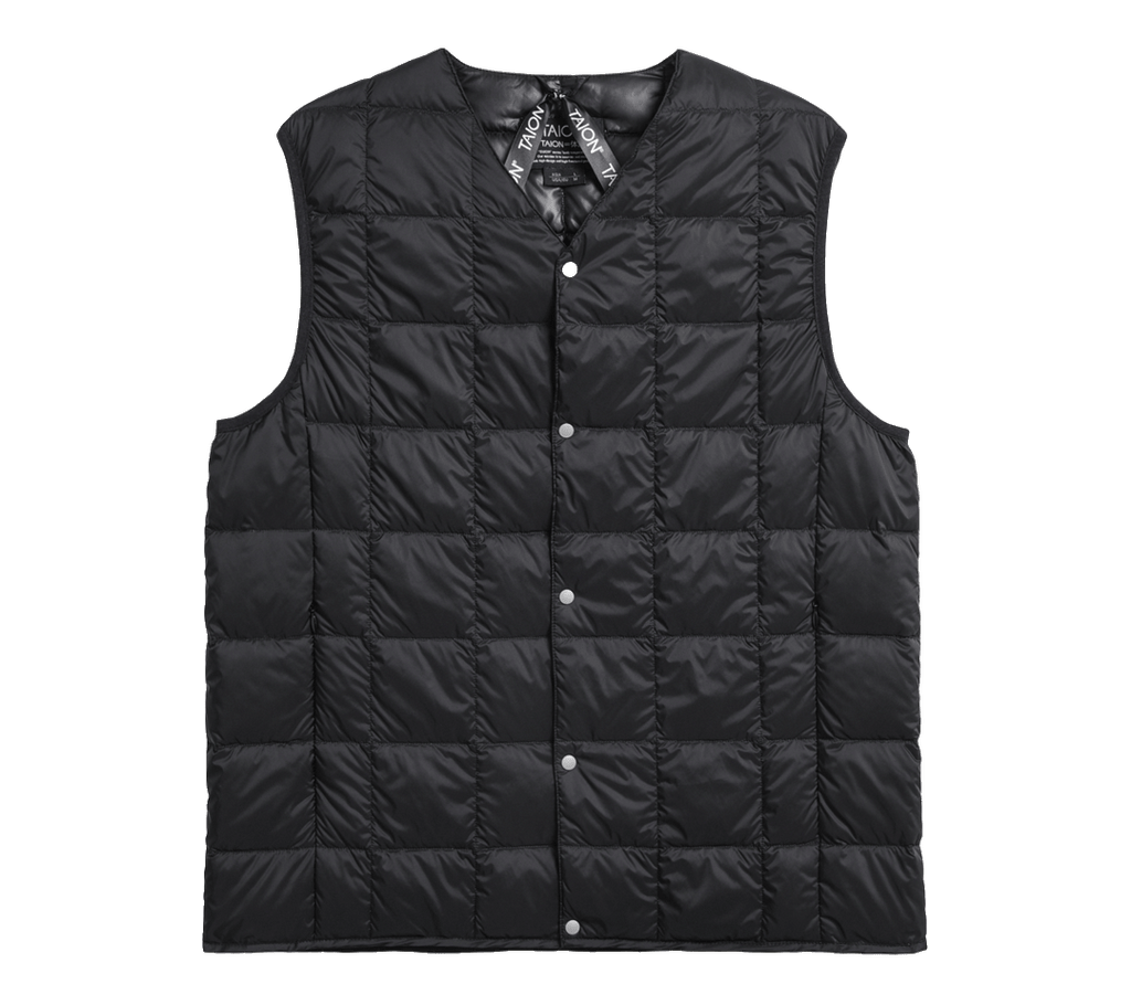 Taion V Neck Button Down Vest