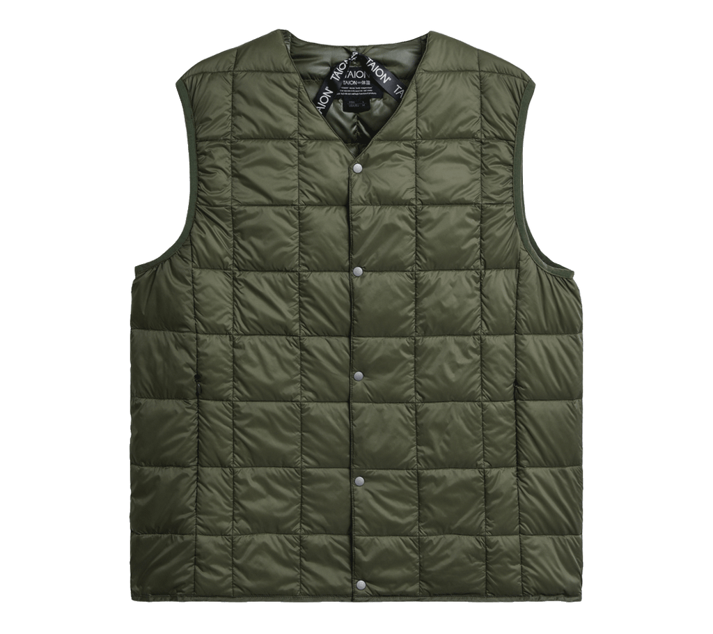 Taion V Neck Button Down Vest