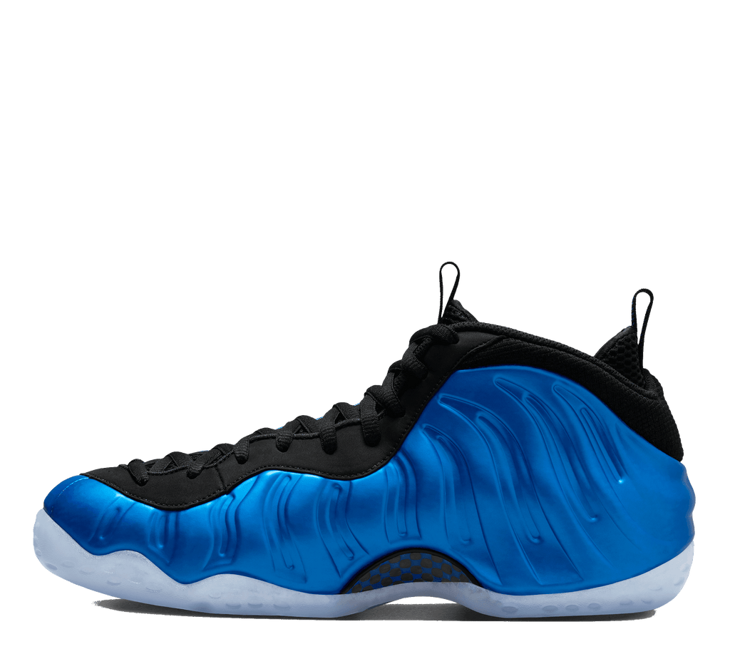 Nike foams blue best sale