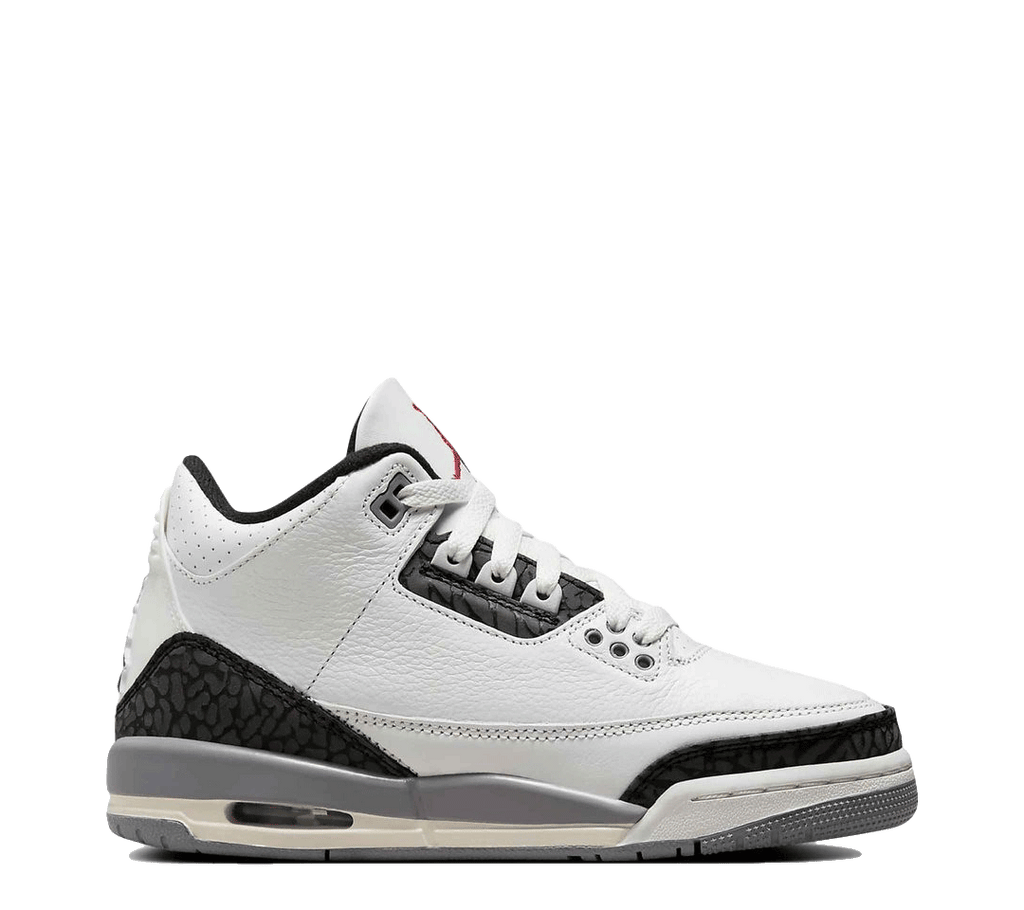 Air Jordan 3 Retro GS "Cement Grey" [Grade School]