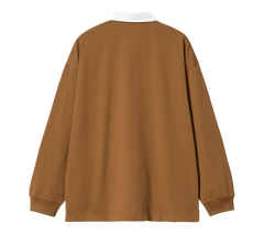 Carhartt WIP L/S Brown Ducks Rugby Shirt