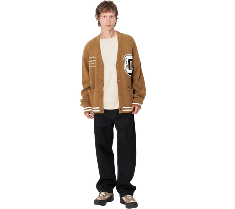 Carhartt WIP Brown Ducks Cardigan