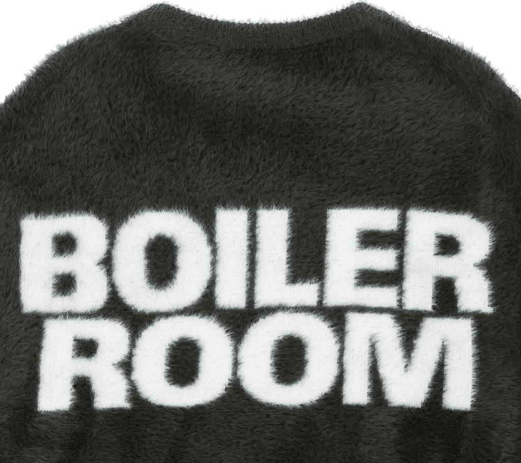 Boiler Room Shaggy Knit Crew