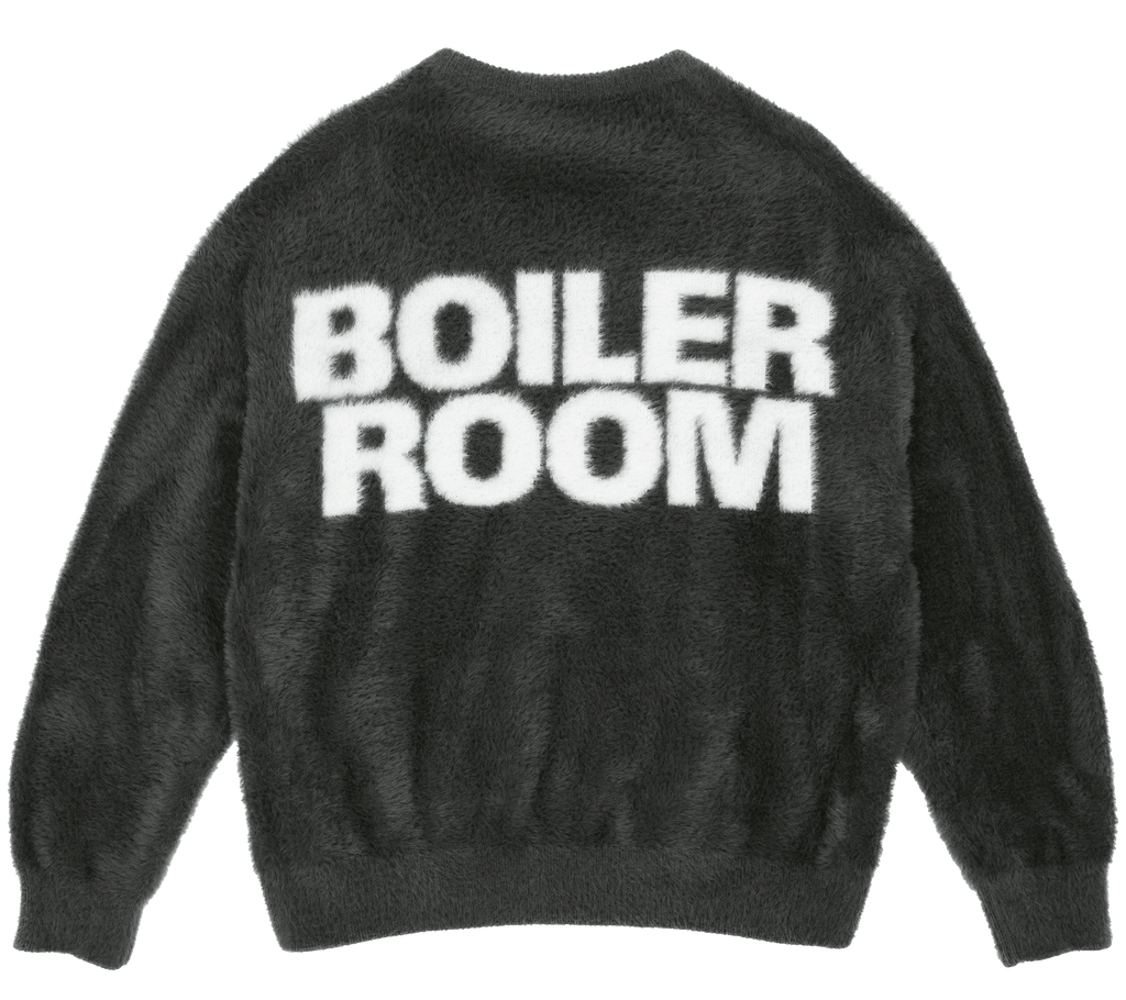 Boiler Room Shaggy Knit Crew