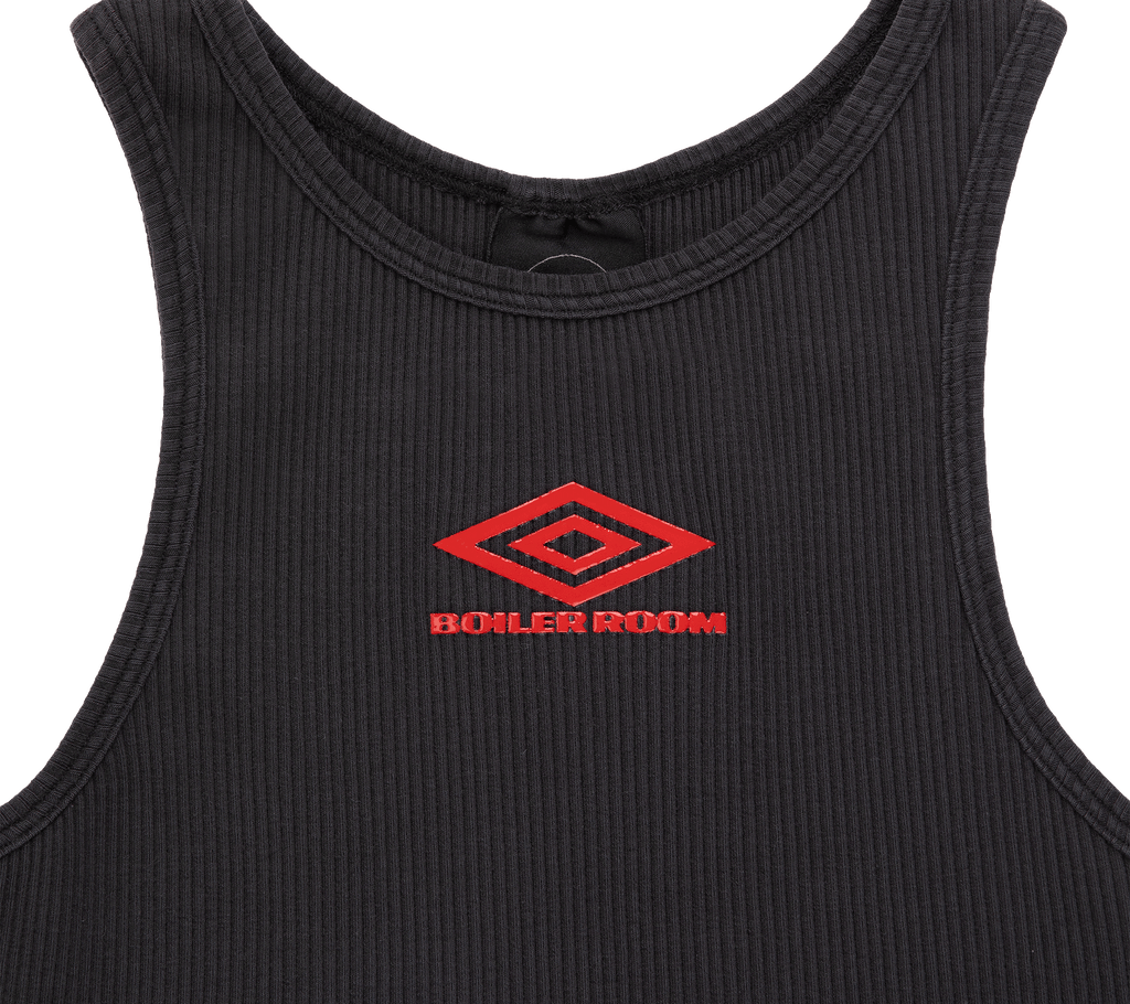 W Boiler Room x Umbro Ribbed Vest Top