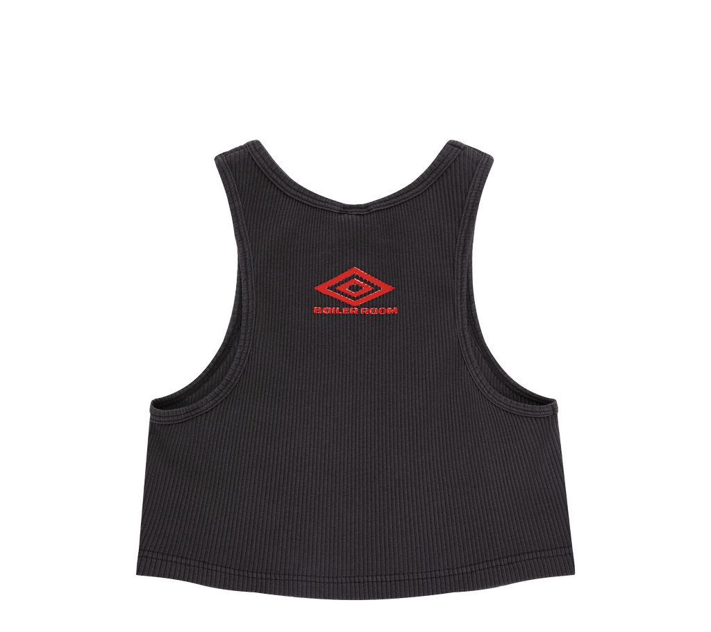 W Boiler Room x Umbro Ribbed Vest Top