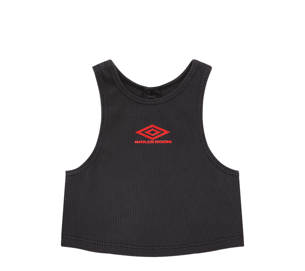 W Boiler Room x Umbro Ribbed Vest Top