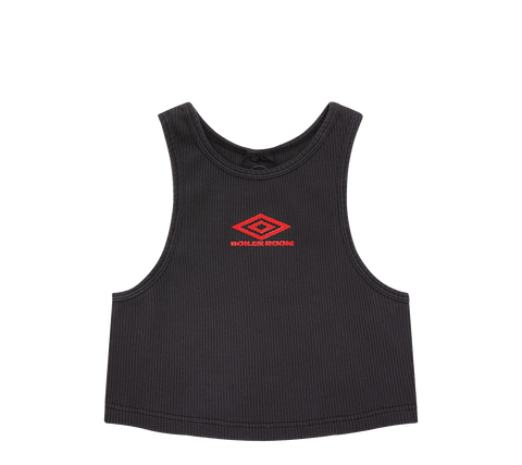 W Boiler Room x Umbro Ribbed Vest Top