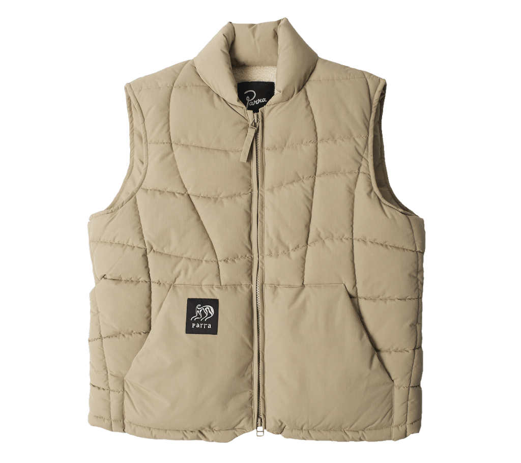 by Parra Waved Alien Puffer Vest