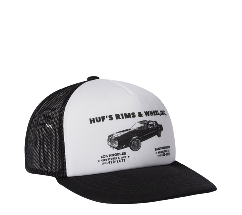 HUF Rim & Wheels Trucker Hat