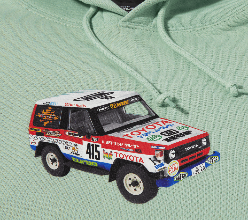 Land Cruiser x HUF | Toyota Sahara Rally Hood