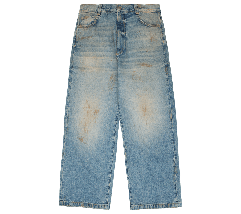 Boiler Room Printed 5 Pocket Jean