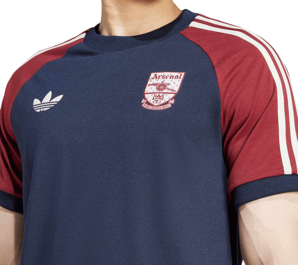 Adidas Adicolor 3S T Shirt Arsenal USG STORE