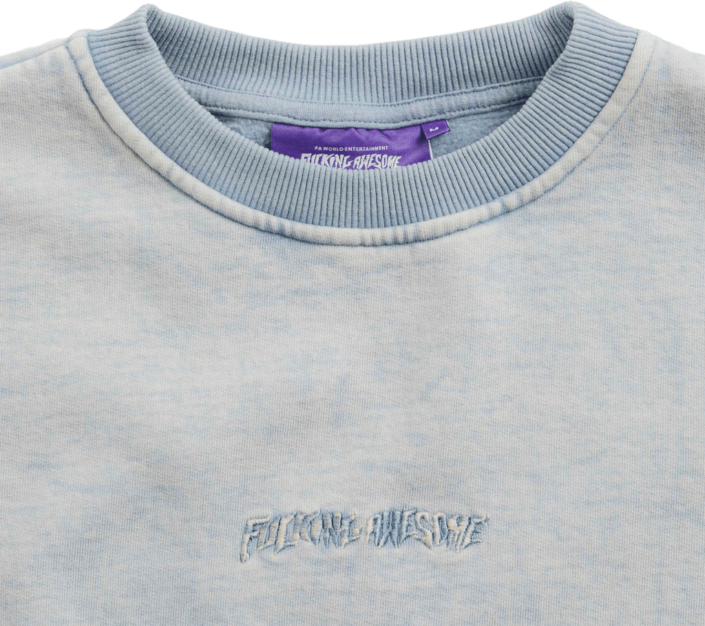 Fucking Awesome Little Stamp "Snow Wash" Crewneck