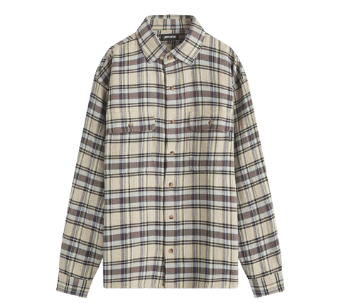 Fucking Awesome Rusty Plaid Flannel