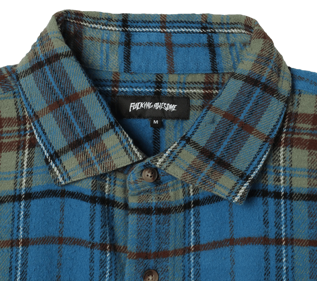 Fucking Awesome Rusty Plaid Flannel