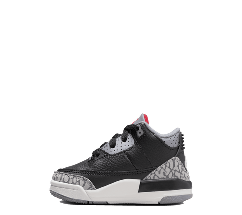 Air Jordan 3 Retro TD "Black Cement" [Toddlers]