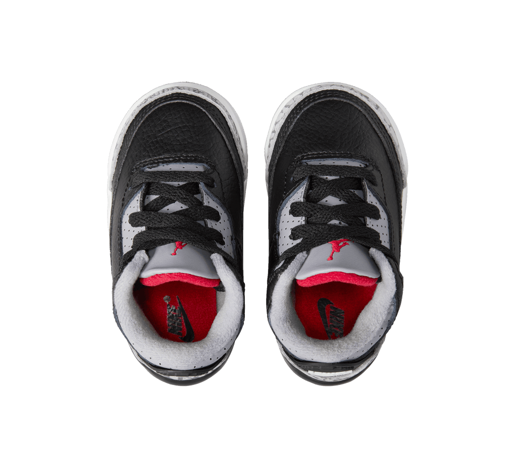 Air Jordan 3 Retro TD "Black Cement" [Toddlers]