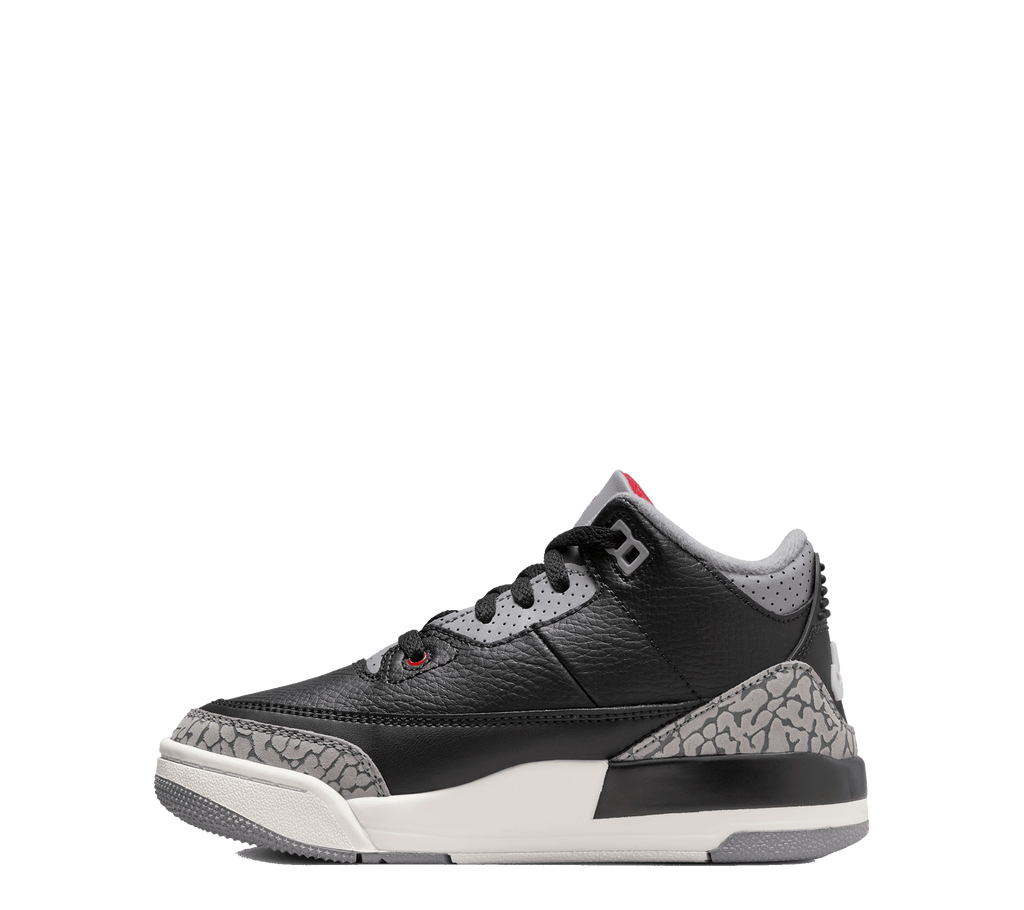 Air Jordan 3 Retro PS "Black Cement" [Pre School]