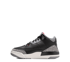 Air Jordan 3 Retro PS "Black Cement" [Pre School]