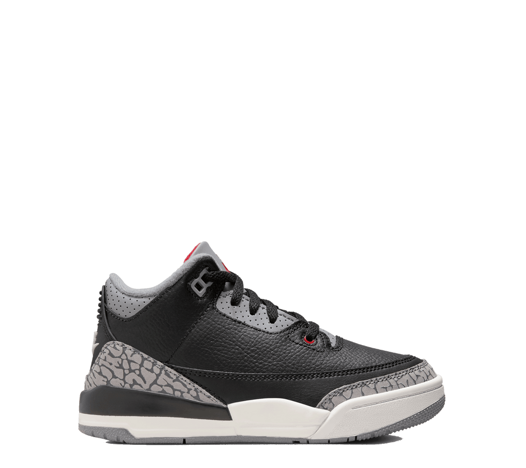 Air Jordan 3 Retro PS "Black Cement" [Pre School]