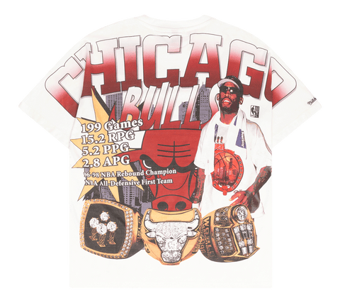 Mitchell & Ness Rings T-Shirt | Dennis Rodman