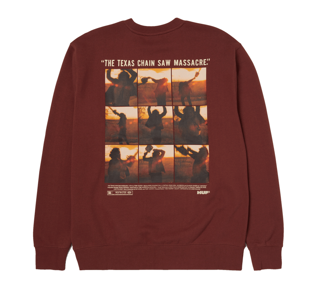 The Texas Chainsaw Massacre x HUF Unparalleled Terror Crewneck