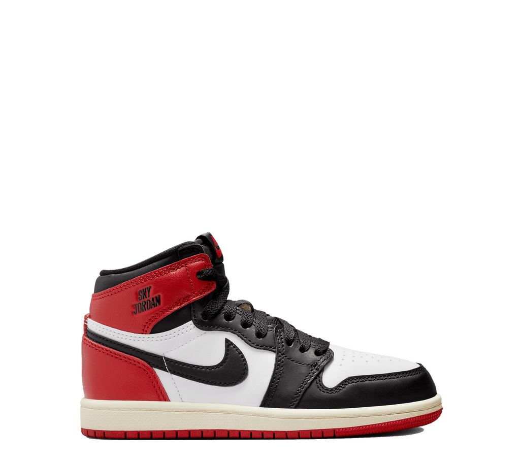 Air Jordan 1 Retro High OG PS "Black Toe Reimagined" [Pre School]