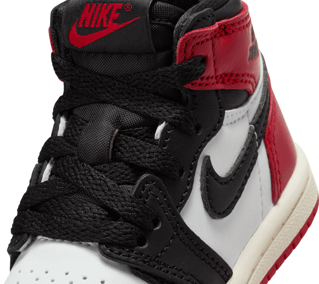 Air Jordan 1 Retro High OG TD "Black Toe Reimagined" [Toddlers]