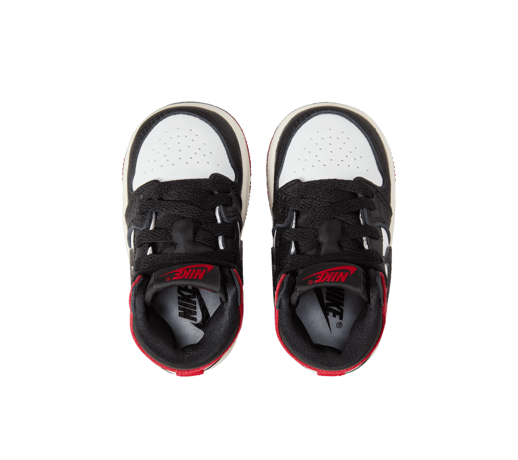 Air Jordan 1 Retro High OG TD "Black Toe Reimagined" [Toddlers]