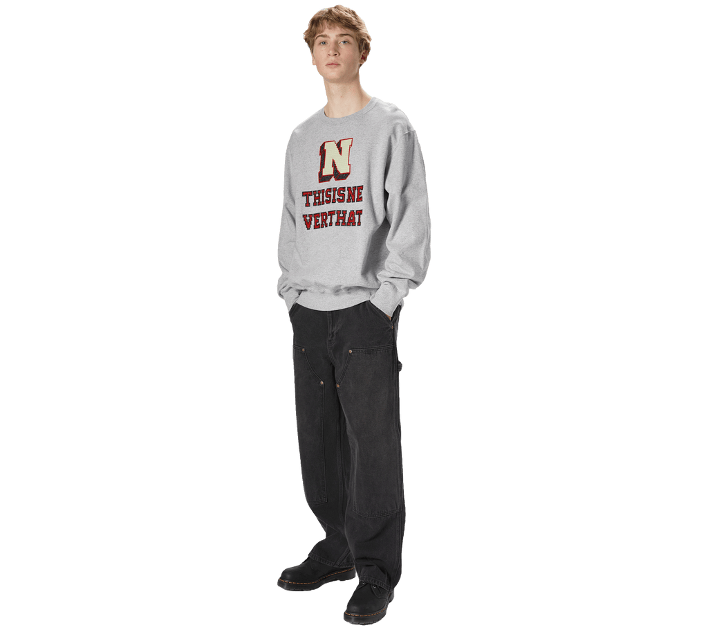 thisisneverthat® Cross Stitched Crewneck