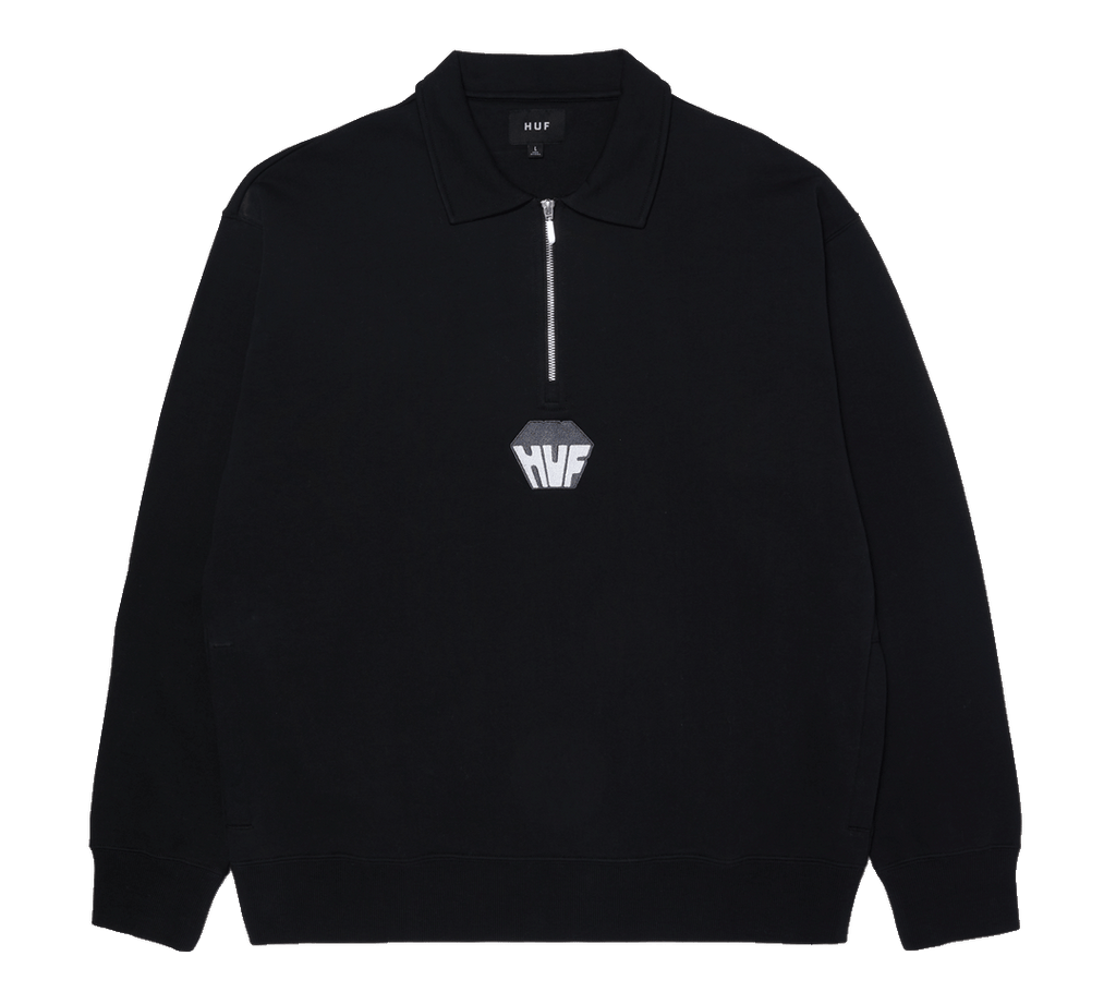 HUF "Big Block" 1/4 Zip