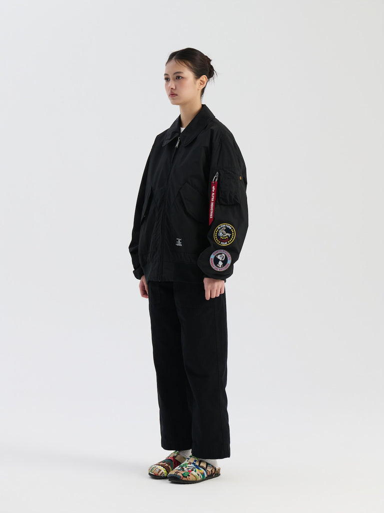 Alpha Industries CWU 36/P Relaxed Patched Flight Jacket