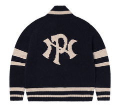 No Problemo "NYP" Varsity Zip-Thru Knit