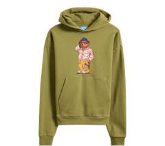 Market Studios Folk Fitted Bear Hood