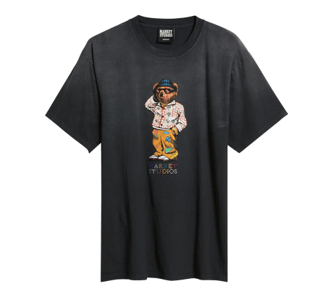 Market Studios Folk Fitted Bear T-Shirt