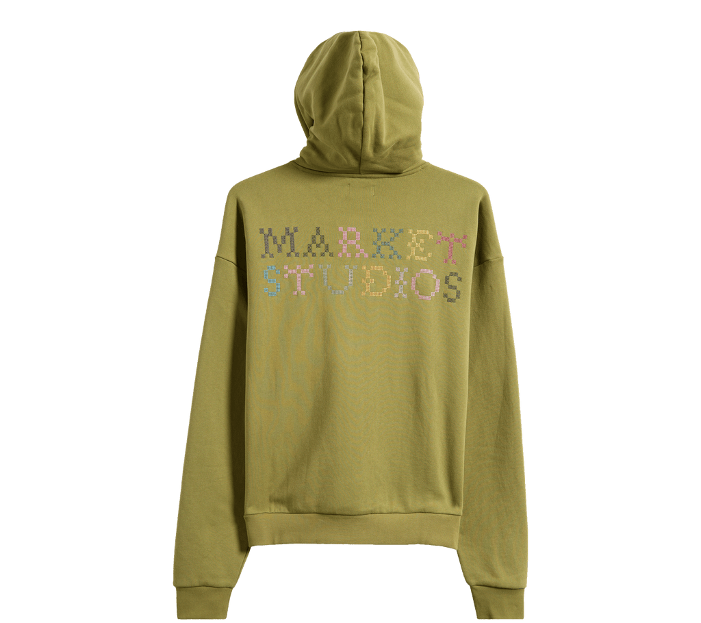 Market Studios Folk Fitted Bear Hood
