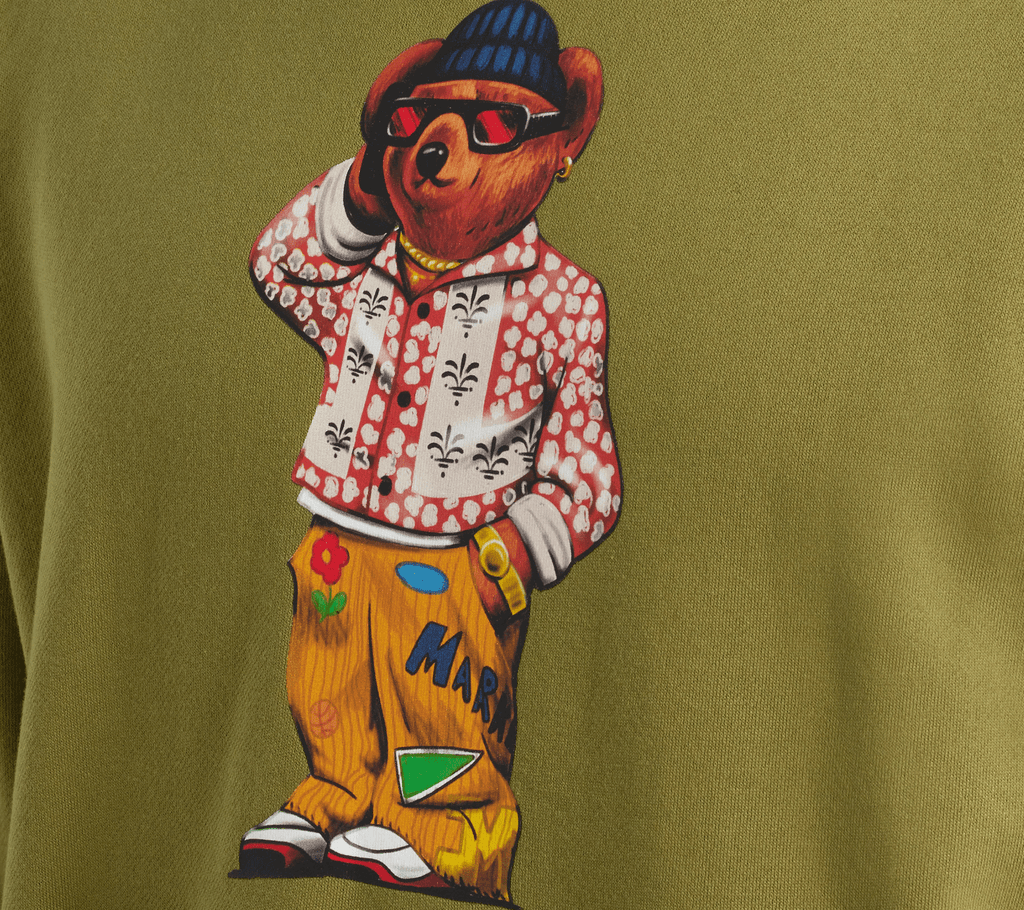 Market Studios Folk Fitted Bear Hood