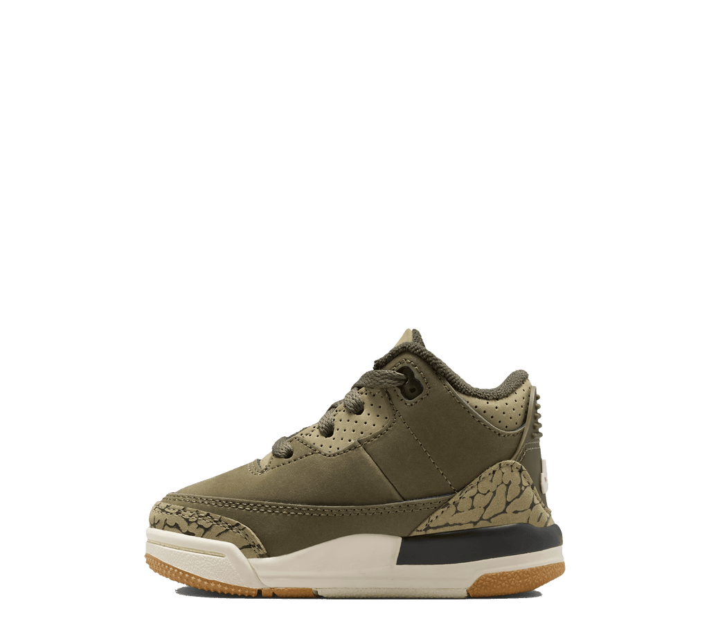 Air Jordan 3 Retro TD "Medium Olive" [Toddlers]